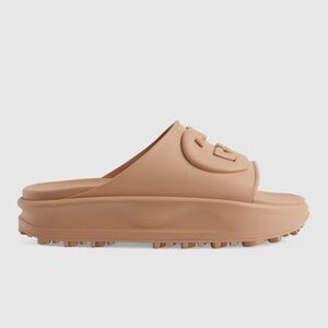 GUCCI WOMEN'S INTERLOCKING G SLIDE SANDAL